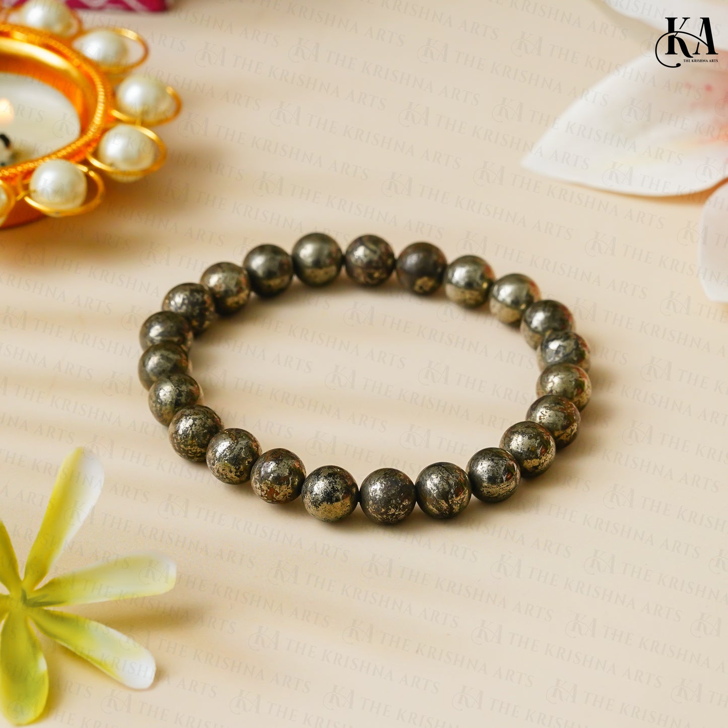 Original Pyrite Bracelet For Wealth and Protection